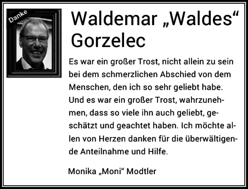  Traueranzeige für Waldemar  vom 02.05.2015 aus Rheinische Post