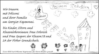 Traueranzeige von Georgios Kapourani von Rheinische Post