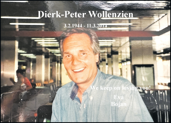 Traueranzeige von Dierk-Peter Wollenzien von Rheinische Post