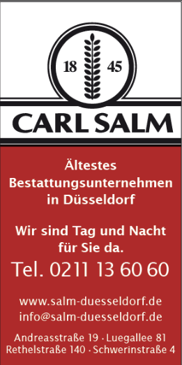 Beerdigungsinstitut Carl Salm